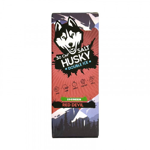 Жидкость HUSKY Double ice Red Devil (Киви лайм яблоко кактус) 30мл 20мг